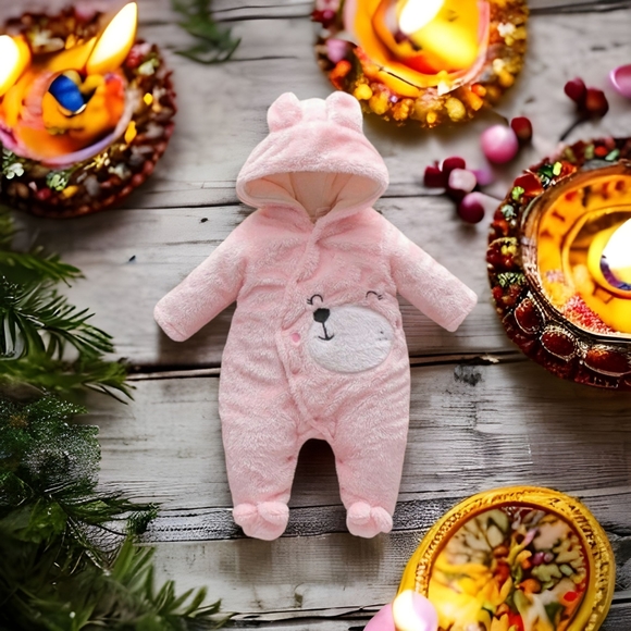 SWEET SOFT AND CUDDLEY SNOWSUIT - Picture 2 of 2